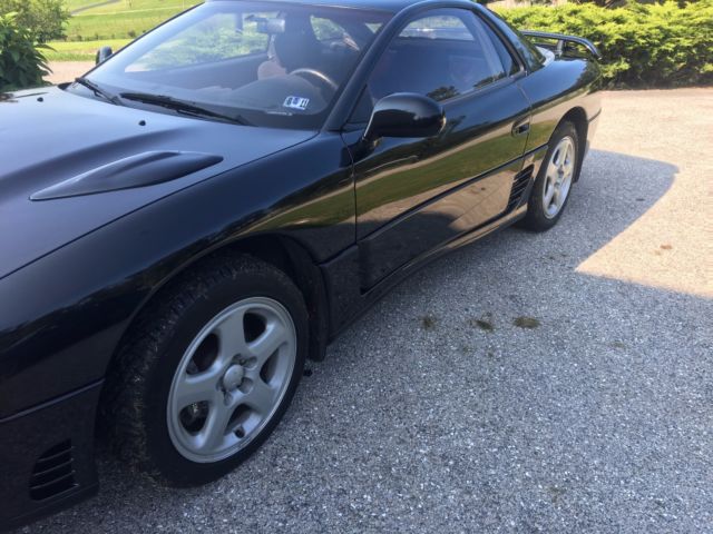1991 Black Mitsubishi 3000GT Coupe
