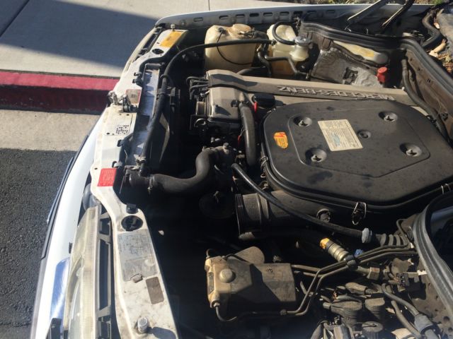 1992 White Mercedes-Benz E-Class Coupe