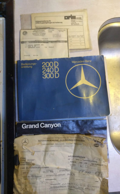 1979 Green Mercedes-Benz 300-Series