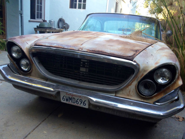 1961 white/Rust Chrysler 300 Series Coupe