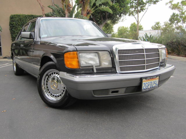 1987 Gray Mercedes-Benz 300-Series Sedan