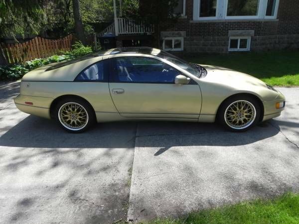 1990 Gold Nissan 300ZX Coupe