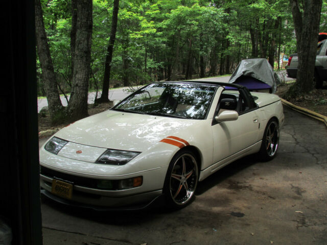 1993 White Nissan 300ZX Convertible