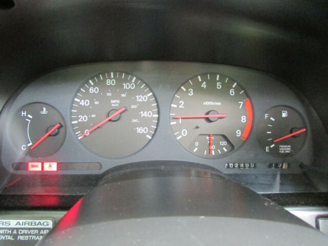 1993 White Nissan 300ZX Convertible