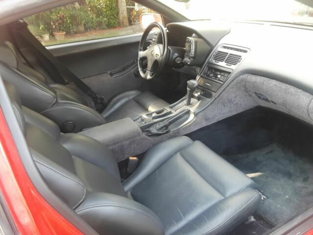 1990 Red Nissan 300ZX Hatchback
