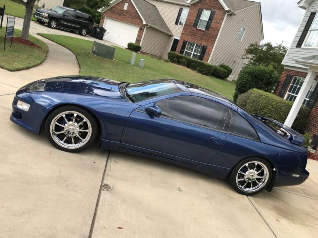 1993 Blue Nissan 300ZX Coupe