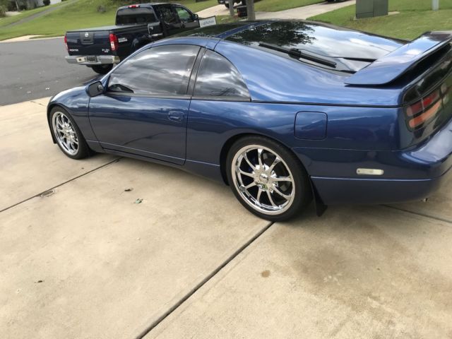 1993 Blue Nissan 300ZX Coupe