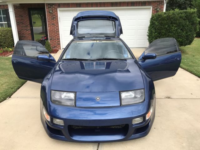1993 Blue Nissan 300ZX Coupe