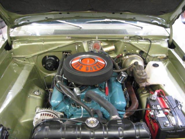 1969 Green Plymouth Barracuda Fastback