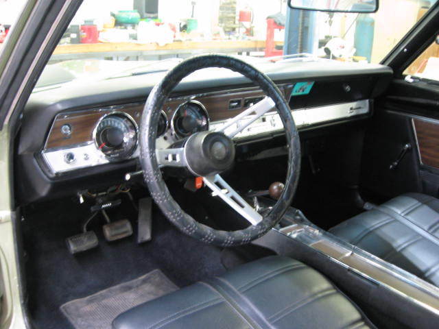 1969 Green Plymouth Barracuda Fastback