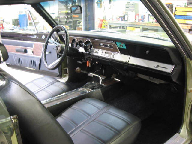 1969 Green Plymouth Barracuda Fastback