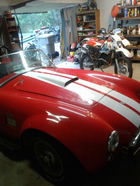 1968 Red Ford COBRA Convertible