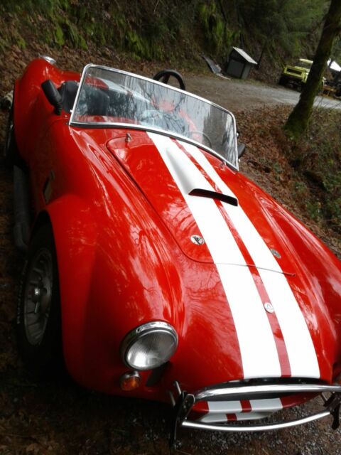 1968 Red Ford COBRA Convertible