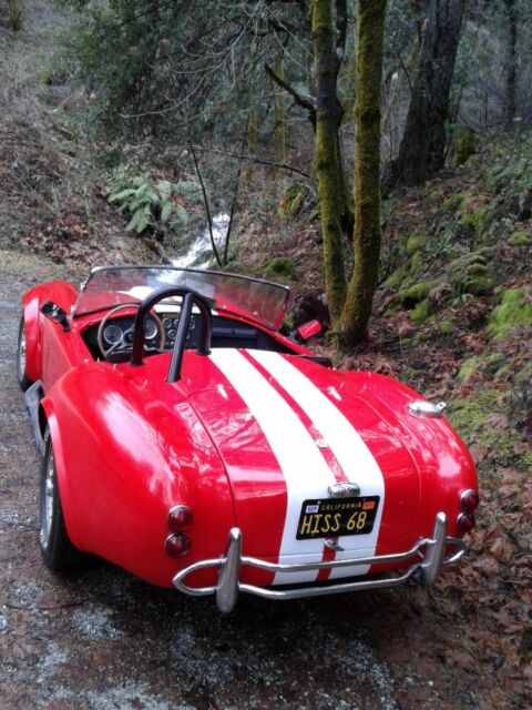 1968 Red Ford COBRA Convertible