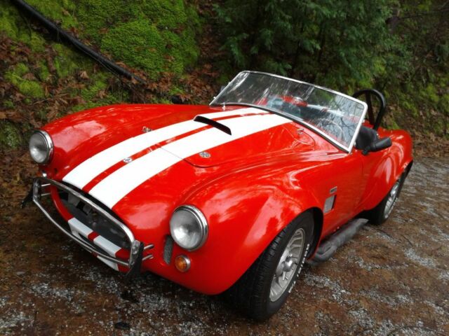 1968 Red Ford COBRA Convertible