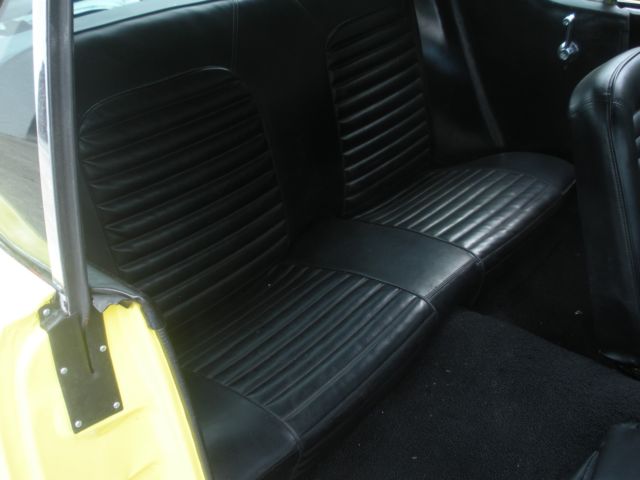 1965 Yellow Ford Mustang Coupe