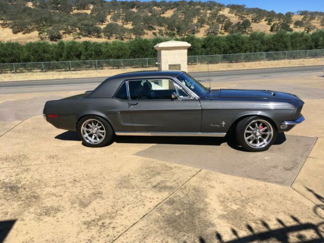 1968 Gray Ford Mustang Coupe