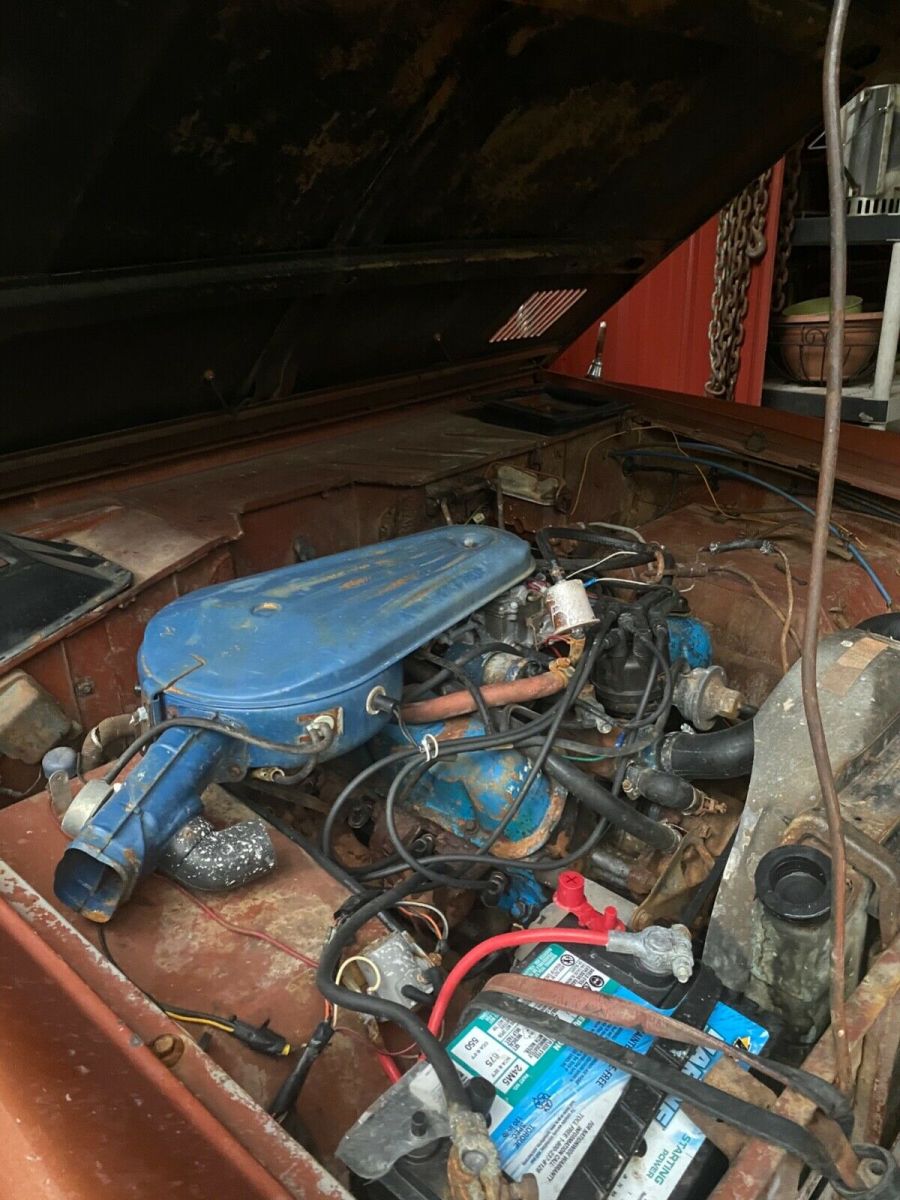 1973 Brown Ford Bronco Convertible