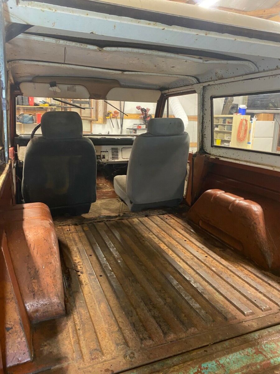 1973 Brown Ford Bronco Convertible