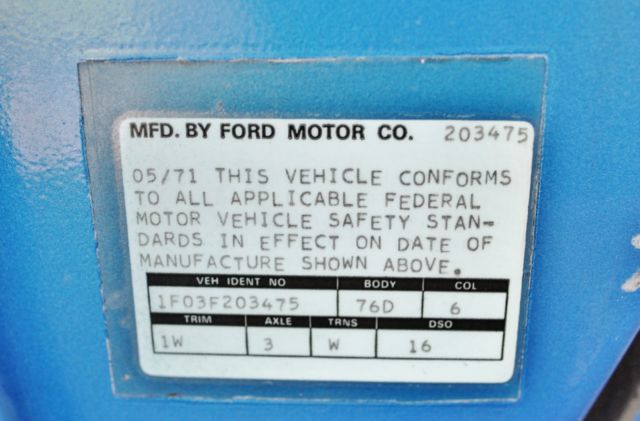 1971 Ford Mustang Convertible