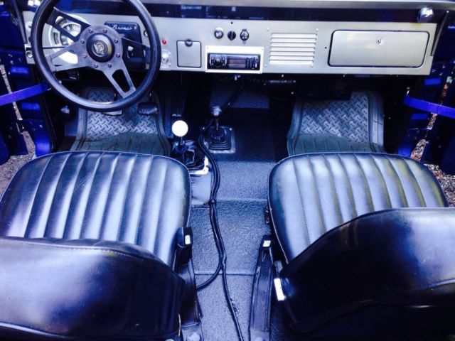 1966 Blue Ford Bronco SUV