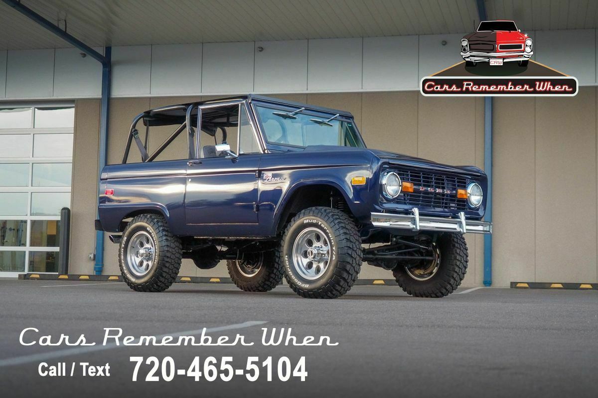 1974 Blue Ford Bronco --