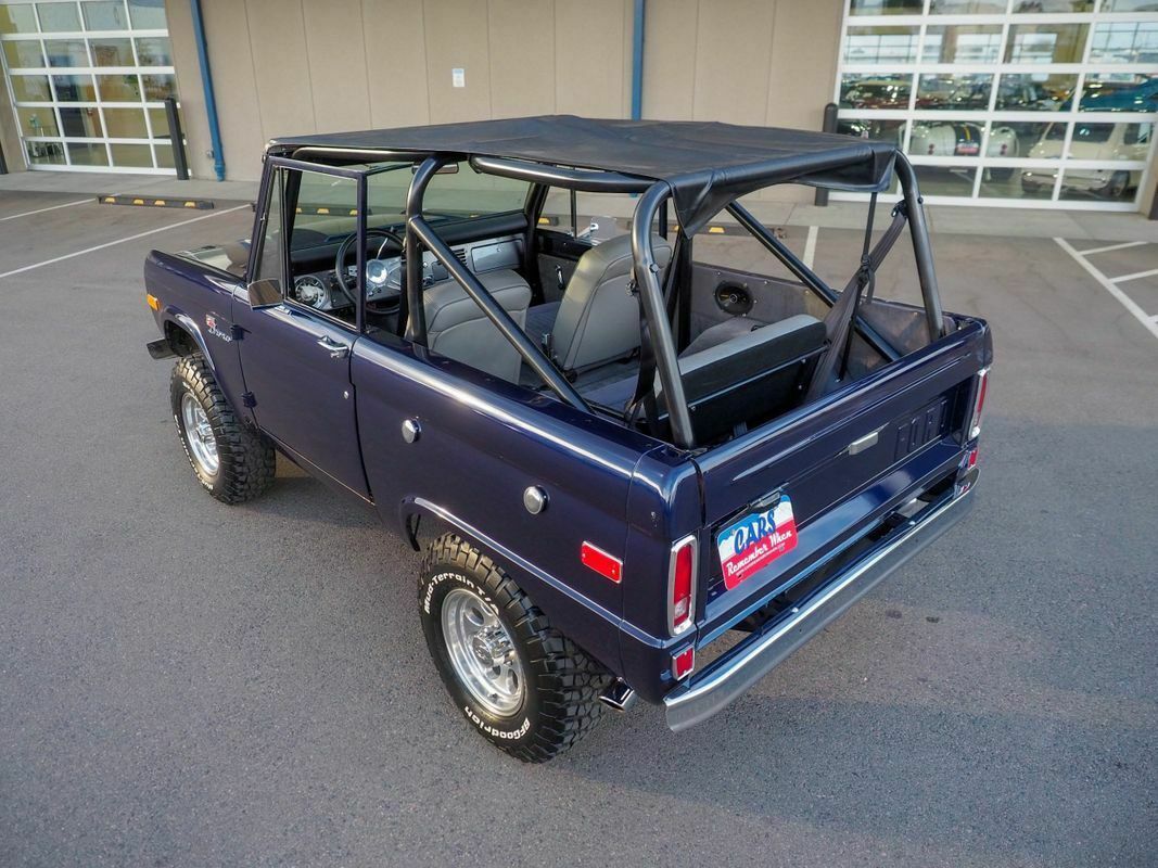 1974 Blue Ford Bronco --