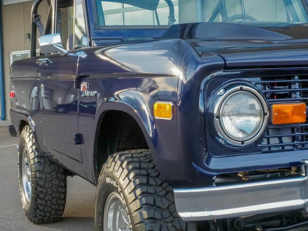 1974 Blue Ford Bronco --