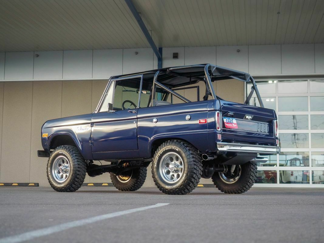1974 Blue Ford Bronco --