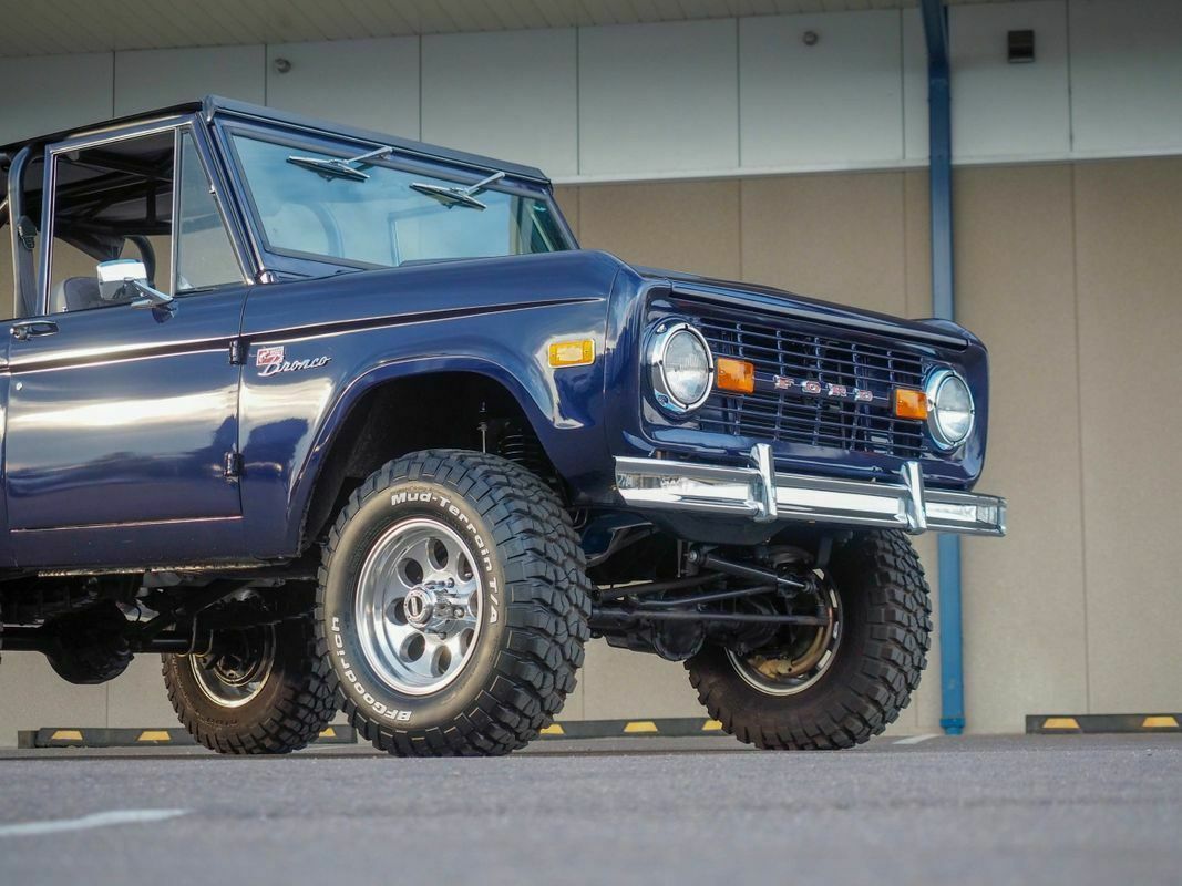 1974 Blue Ford Bronco --