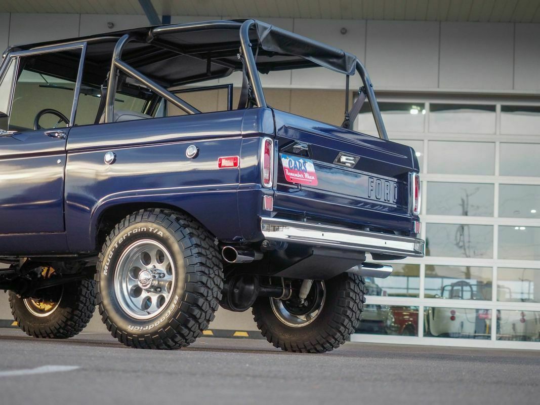 1974 Blue Ford Bronco --