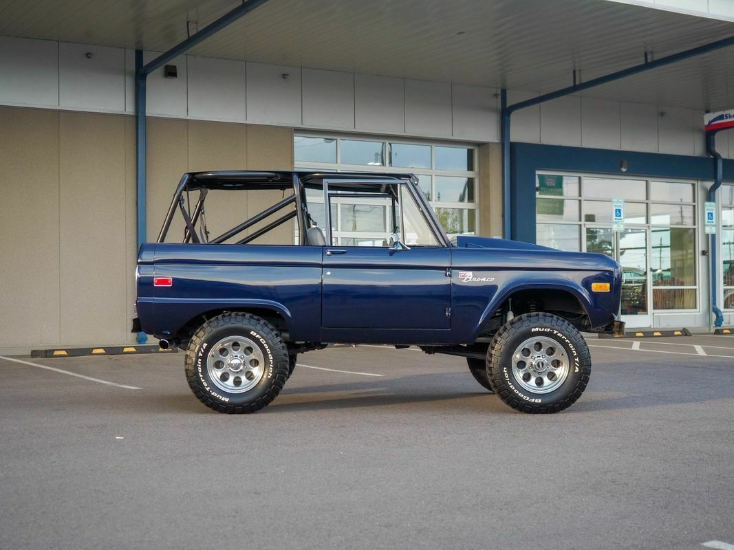 1974 Blue Ford Bronco --