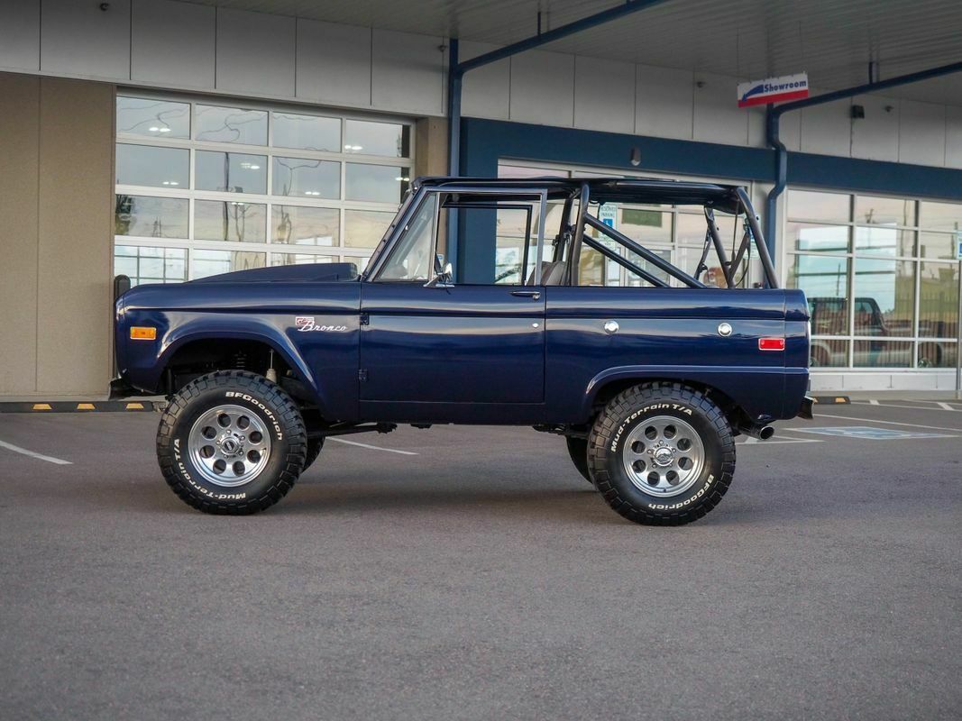 1974 Blue Ford Bronco --