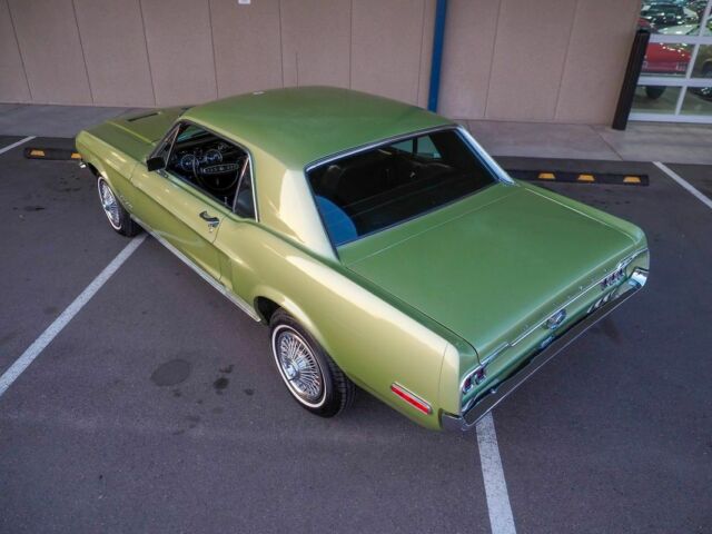 1968 Green Ford Mustang --