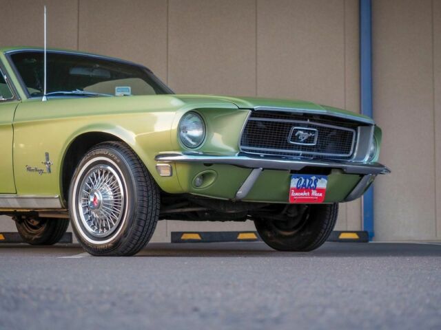 1968 Green Ford Mustang --
