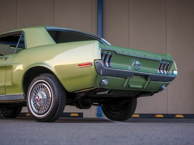 1968 Green Ford Mustang --