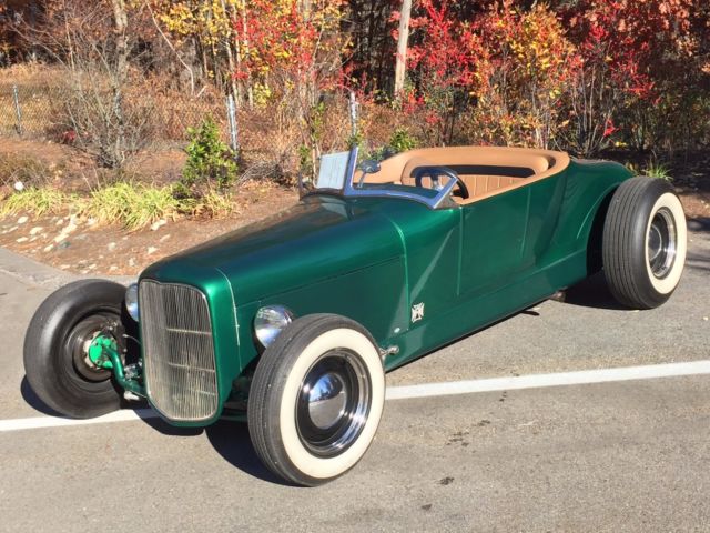 1927 Green Ford Model T Convertible