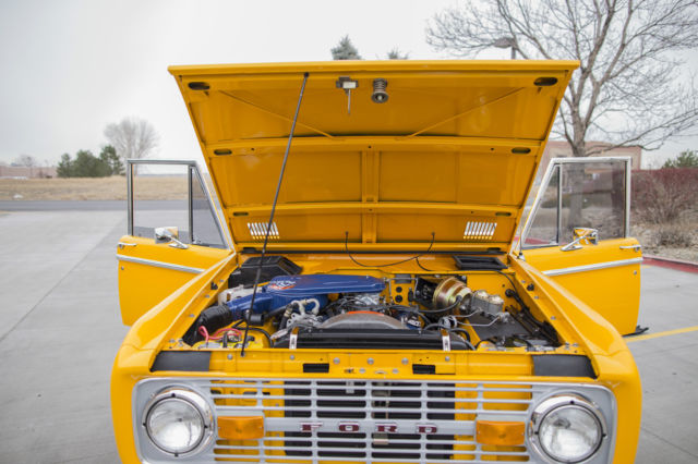 1973 Chrome Yellow Ford Bronco