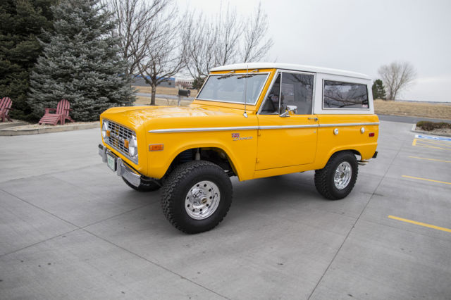 1973 Chrome Yellow Ford Bronco