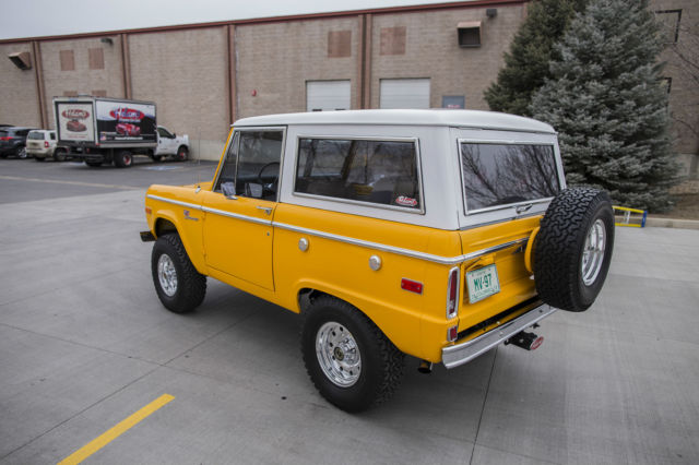 1973 Chrome Yellow Ford Bronco
