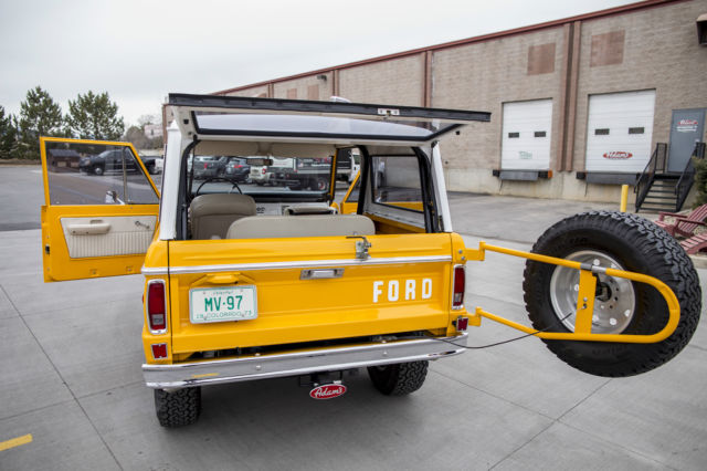 1973 Chrome Yellow Ford Bronco