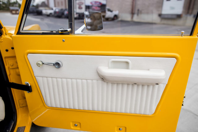 1973 Chrome Yellow Ford Bronco