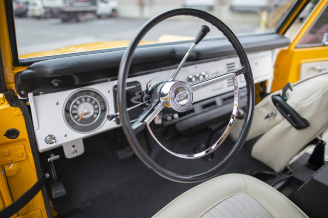 1973 Chrome Yellow Ford Bronco