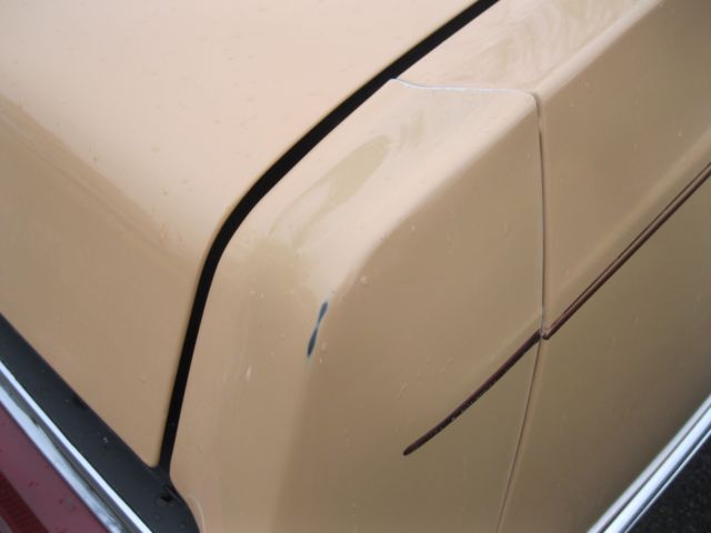 1979 Yellow Ford Thunderbird Coupe