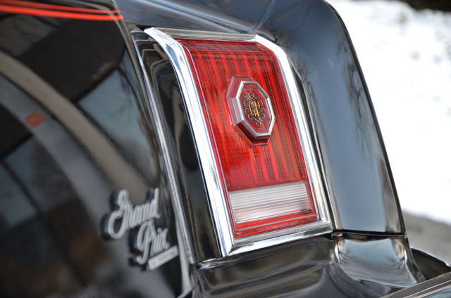 1977 Black Pontiac Grand Prix Coupe