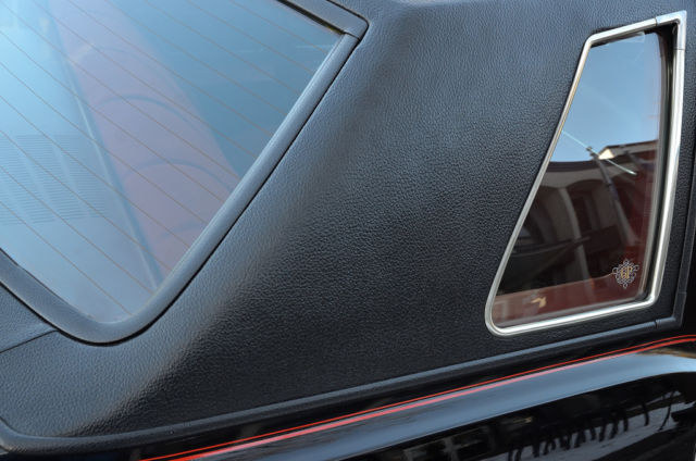 1977 Black Pontiac Grand Prix Coupe