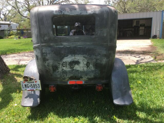 1931 gray Ford Model A 2dr