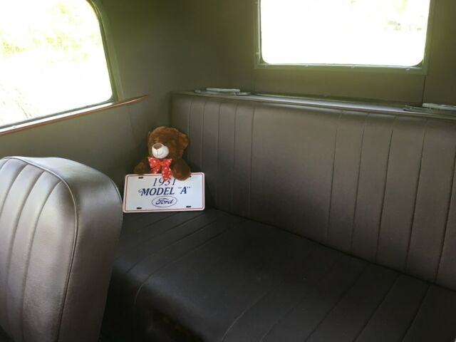1931 gray Ford Model A 2dr