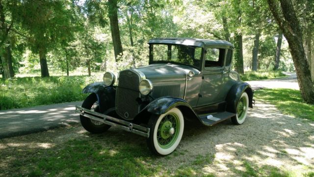 1931 Green Ford Model A Coupe