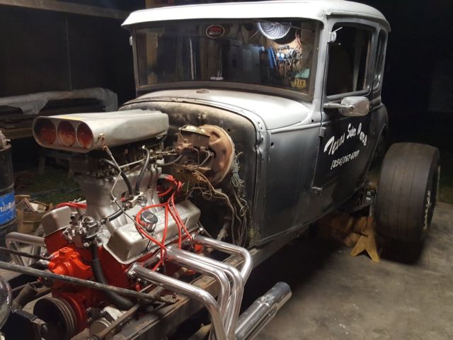 1931 Black Ford Model A Coupe